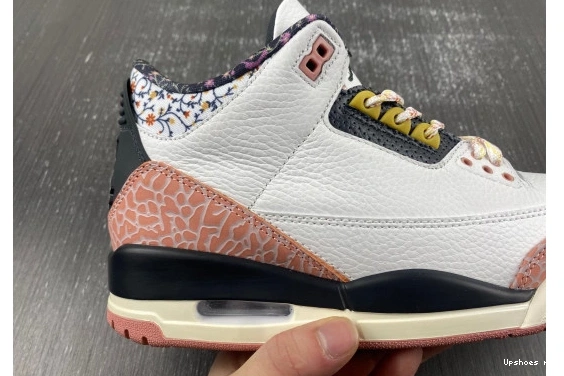  Retro Vintage  3 Jordan 441140-100 Floral 441140-100 0528